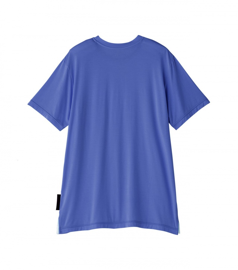 Blue Onitsuka Tiger T Shirts | 76491-ZPJG