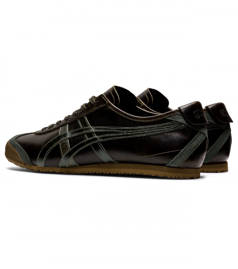 Brown Green Onitsuka Tiger Mexico 66 | 12583-JVTI