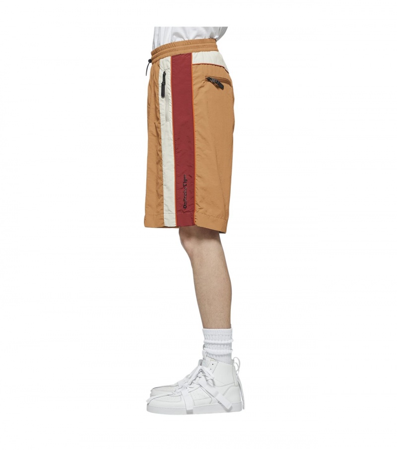 Brown Onitsuka Tiger Shorts | 63741-YXGL