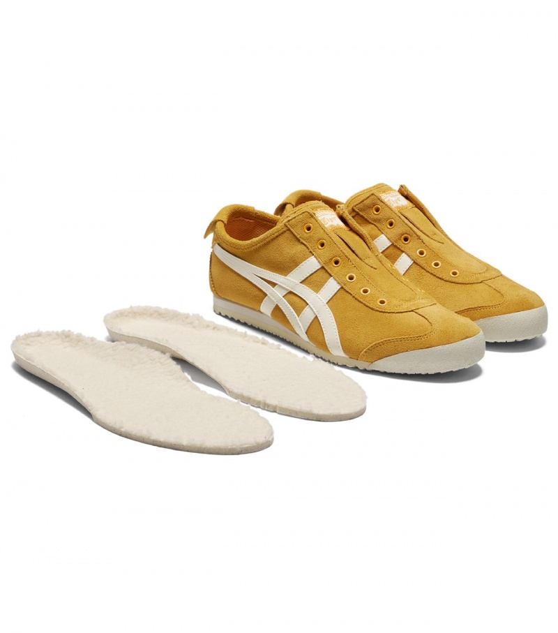 Cream Onitsuka Tiger Mexico 66 Slip-On | 21058-IKME