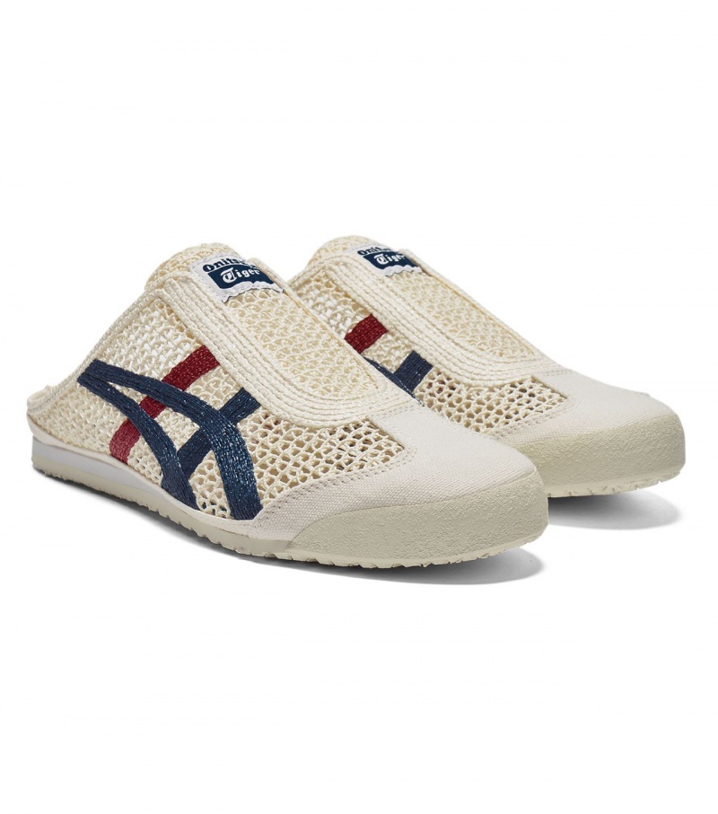 Cream / Blue Onitsuka Tiger Mexico 66 Sabot | 59084-NHWM