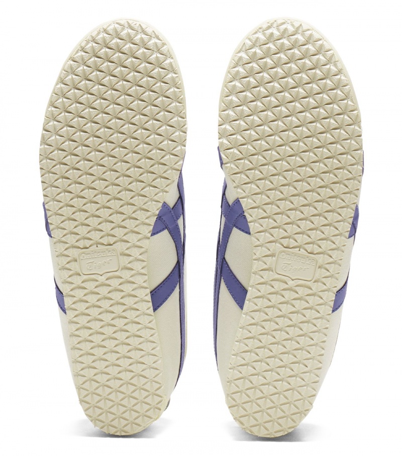 Cream / Blue Onitsuka Tiger Mexico 66 Slip-On | 97543-EVDY