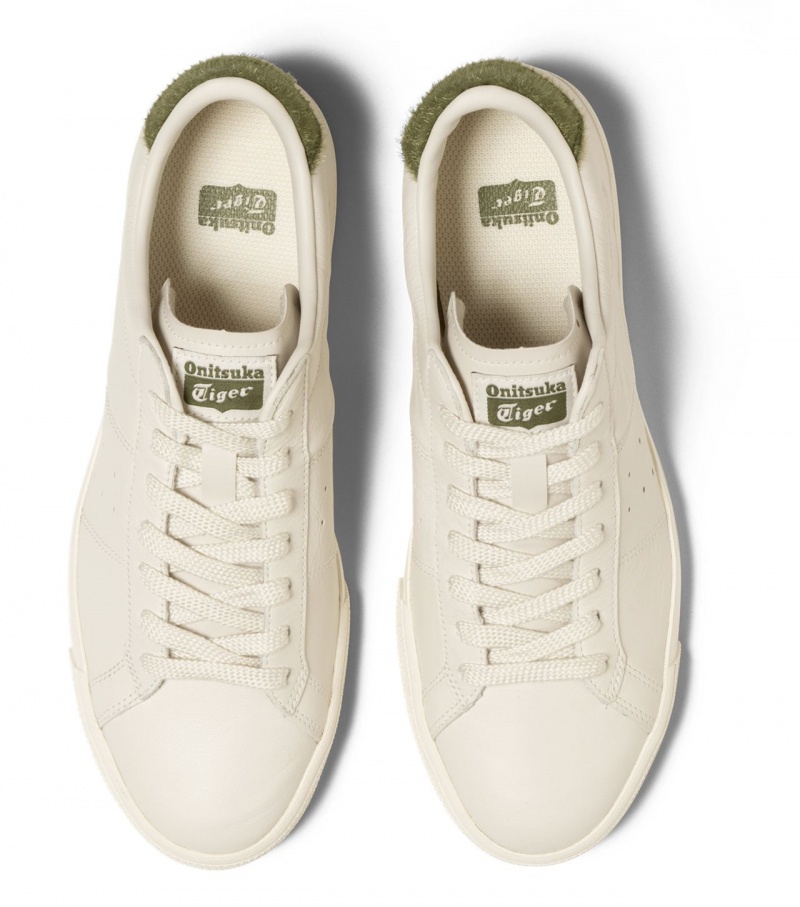 Cream / Brown Green Onitsuka Tiger Lawnship 3.0 | 91320-MOVD