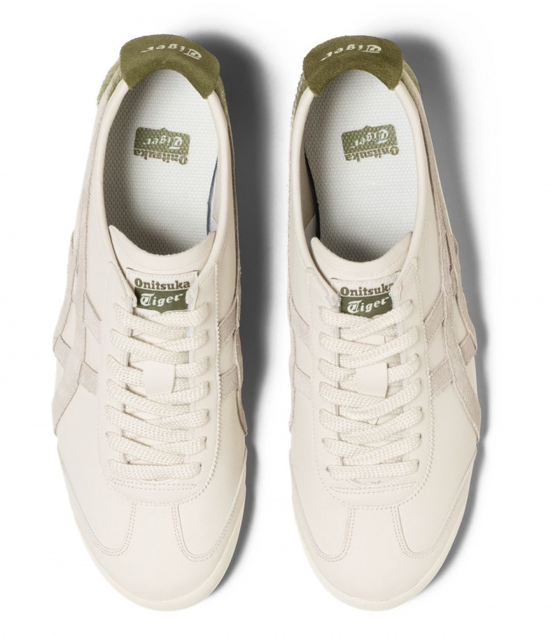 Cream / Brown Green Onitsuka Tiger Mexico 66 | 94532-XHOQ