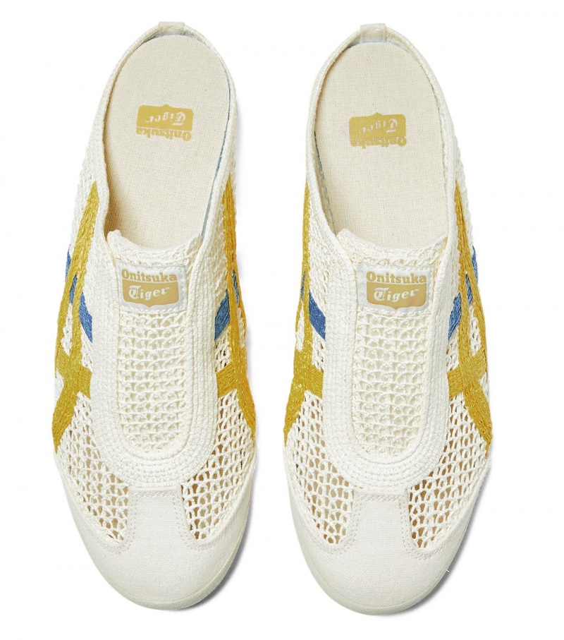 Cream / Mustard Onitsuka Tiger Mexico 66 Sabot | 85096-UNTF