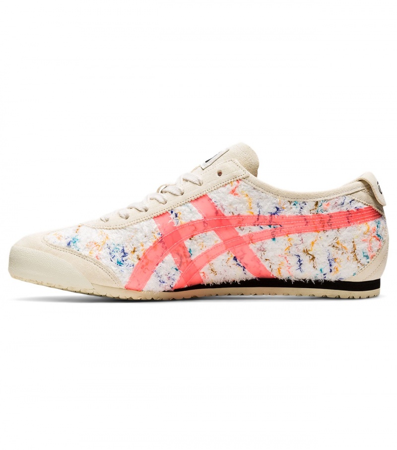 Cream / Orange Coral Onitsuka Tiger Mexico 66 | 63871-LWOC