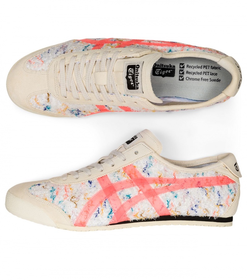 Cream / Orange Coral Onitsuka Tiger Mexico 66 | 63871-LWOC