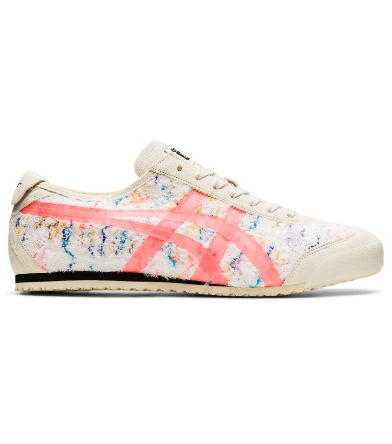 Cream / Orange Coral Onitsuka Tiger Mexico 66 | 63871-LWOC