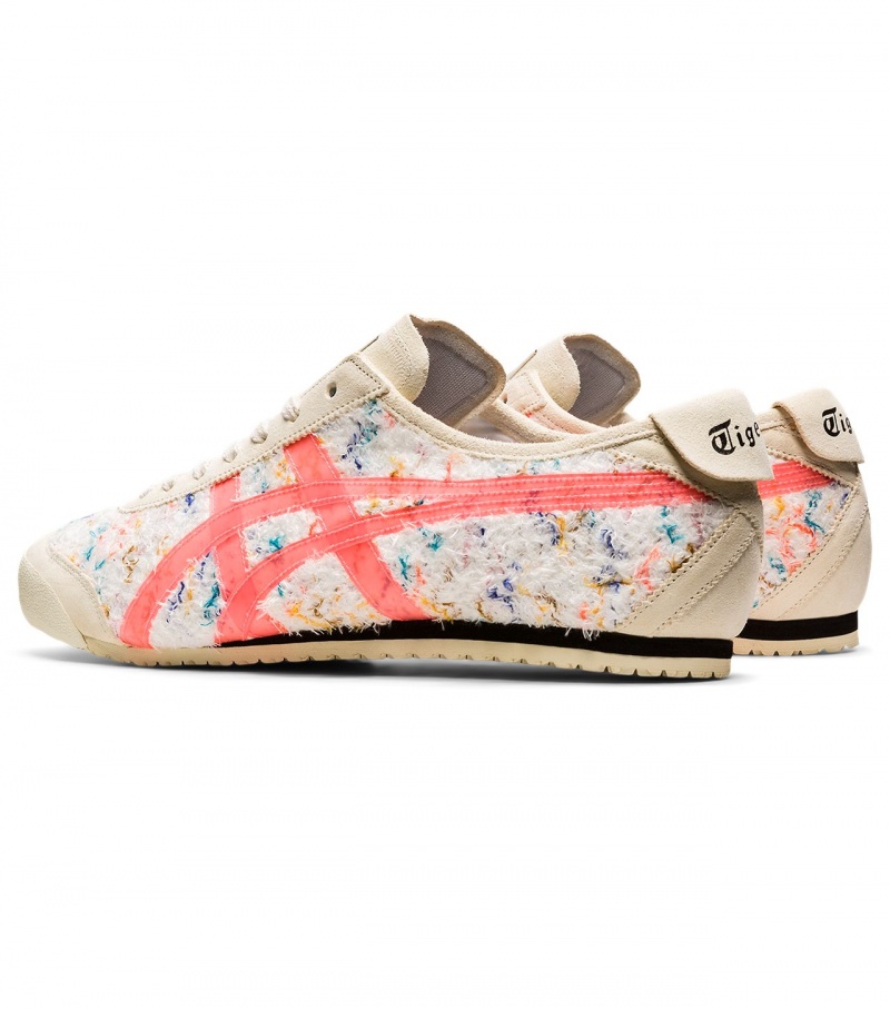 Cream / Orange Coral Onitsuka Tiger Mexico 66 | 46910-PEZD