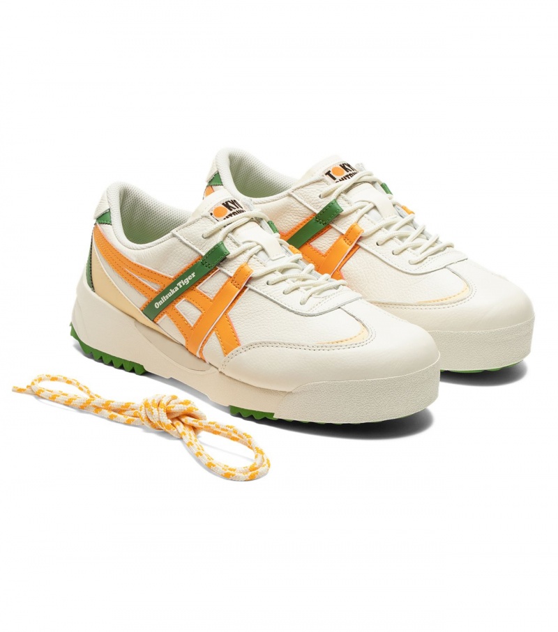 Cream / Orange Onitsuka Tiger Delegation Ex | 06389-QCFX