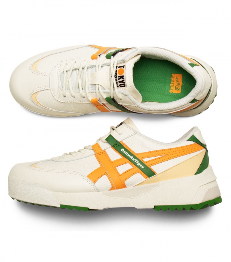 Cream / Orange Onitsuka Tiger Delegation Ex | 06389-QCFX