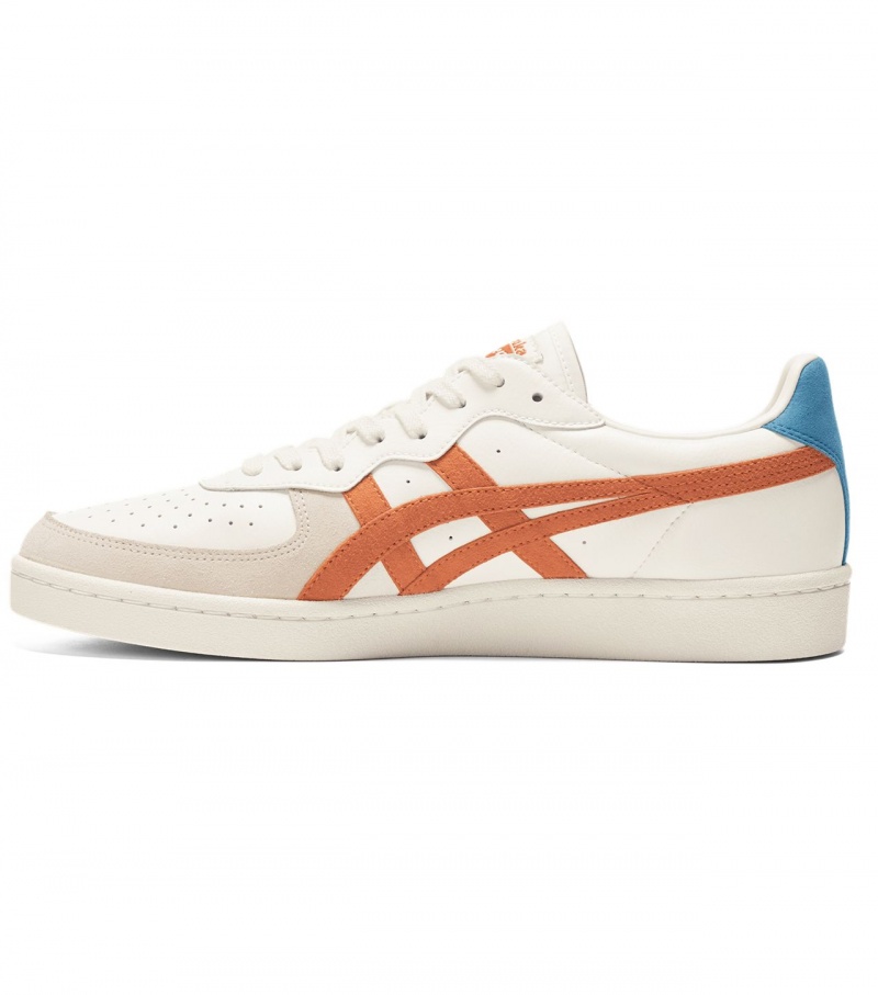 Cream / Red Orange Onitsuka Tiger Gsm | 04175-ZOQR