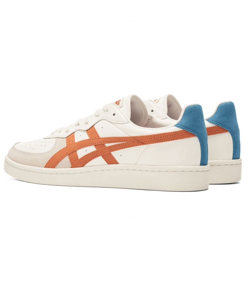 Cream / Red Orange Onitsuka Tiger Gsm | 80192-QKST