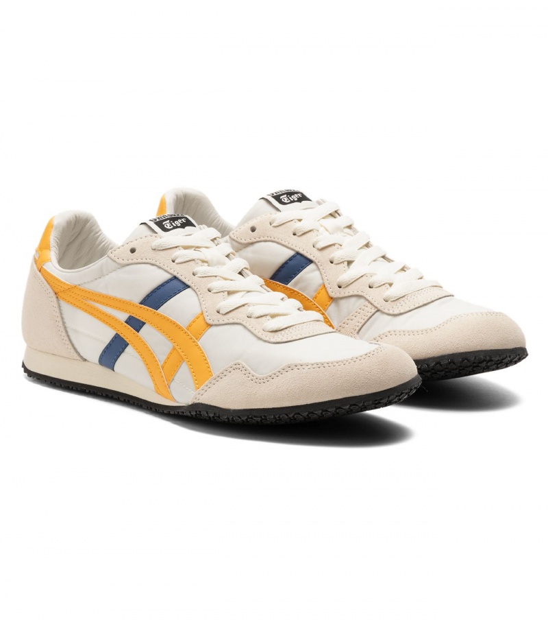 Cream / Yellow Onitsuka Tiger Serrano | 52104-HCUQ