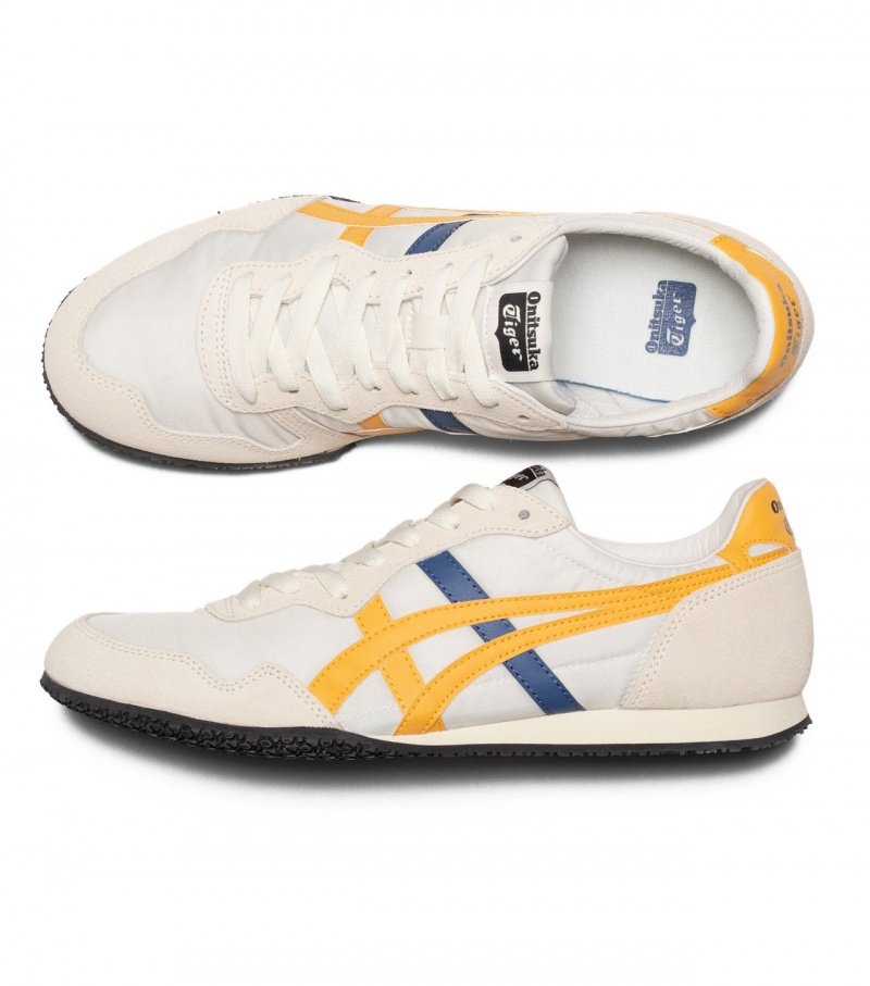 Cream / Yellow Onitsuka Tiger Serrano | 52104-HCUQ