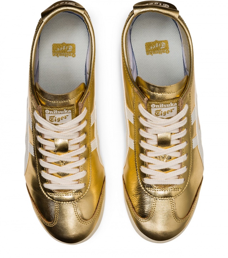 Gold Onitsuka Tiger Mexico 66 | 68975-GABY