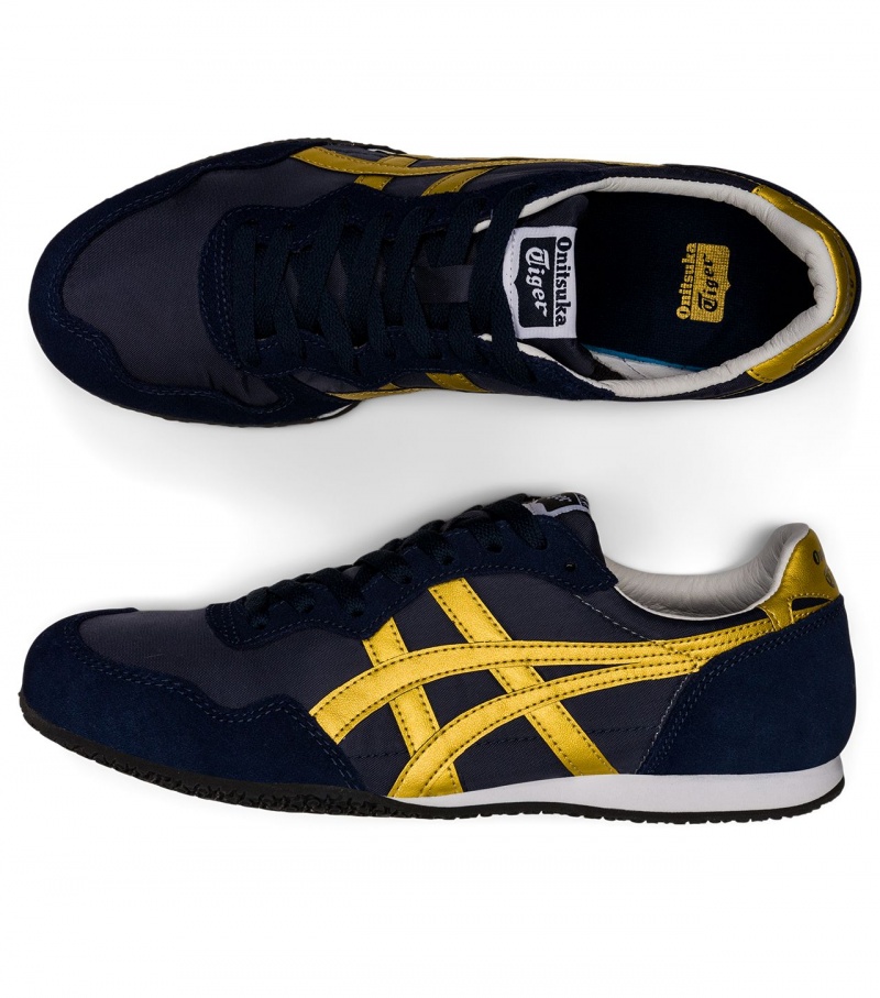 Gold Onitsuka Tiger Serrano | 47312-QCOM