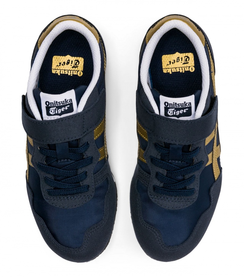 Gold Onitsuka Tiger Serrano | 80239-FKWV