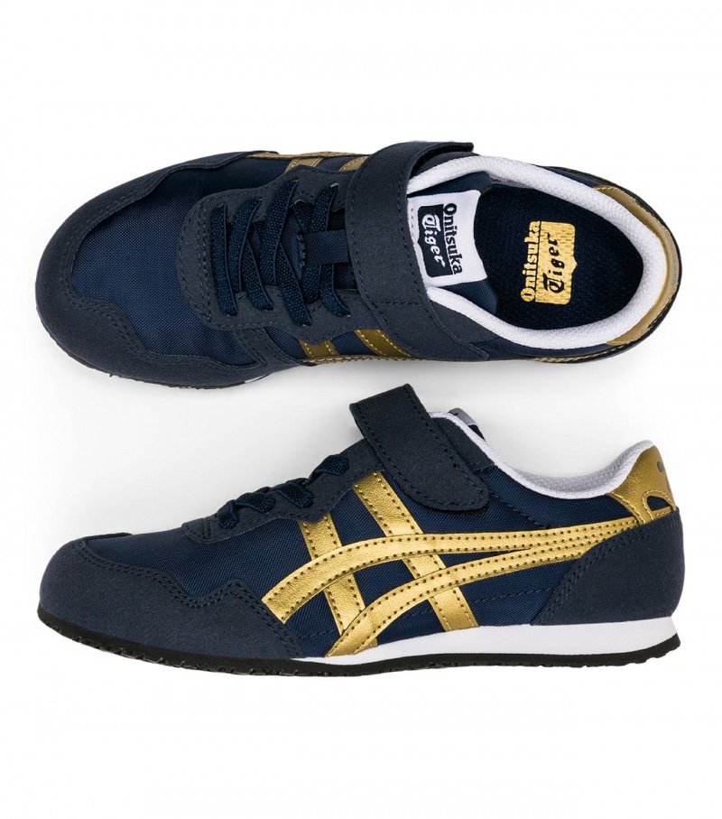 Gold Onitsuka Tiger Serrano | 80239-FKWV