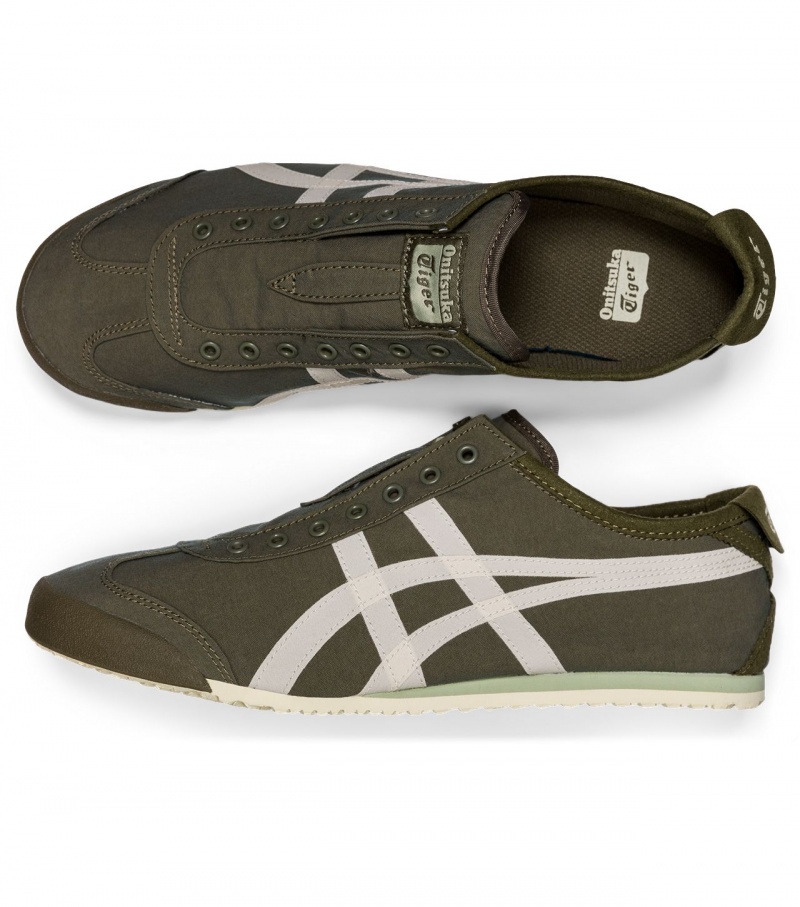 Green Onitsuka Tiger Mexico 66 Slip-On | 75821-ATHJ