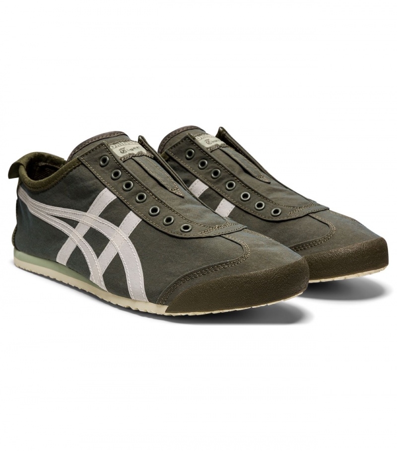 Green Onitsuka Tiger Mexico 66 Slip-On | 92854-JWHF