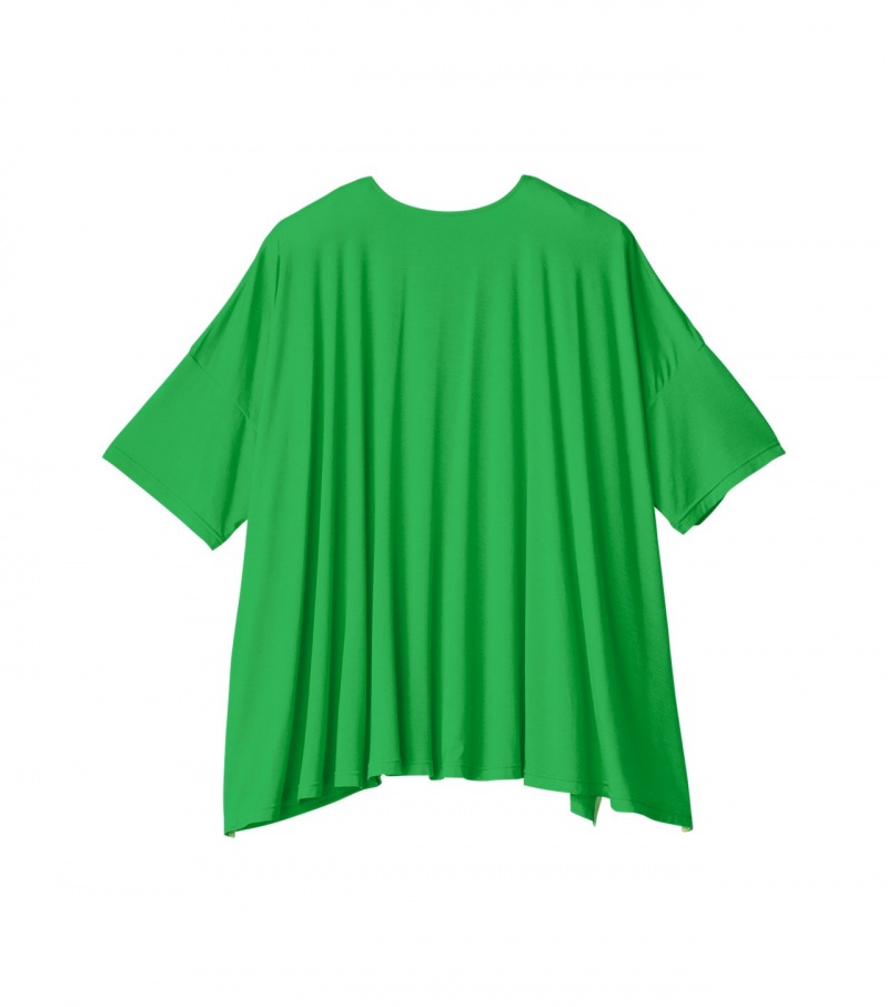 Green Onitsuka Tiger T Shirts | 54190-ZYOG