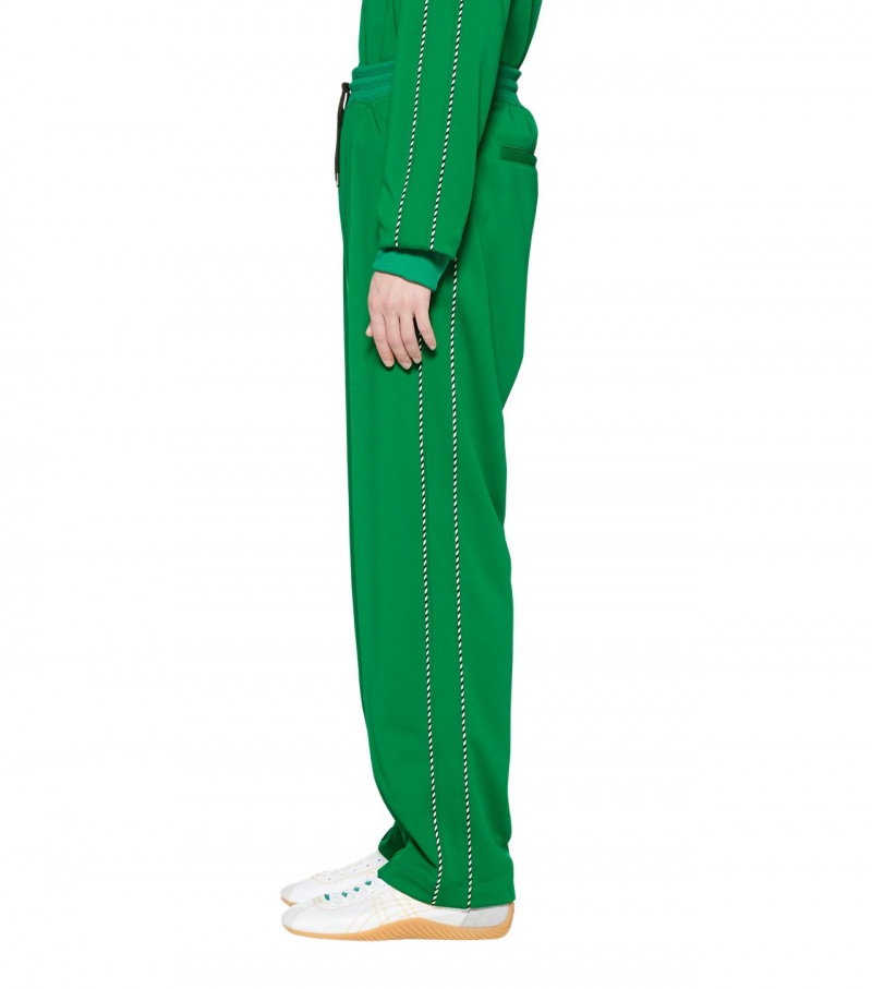 Green Onitsuka Tiger Track Pants | 93261-DFGN