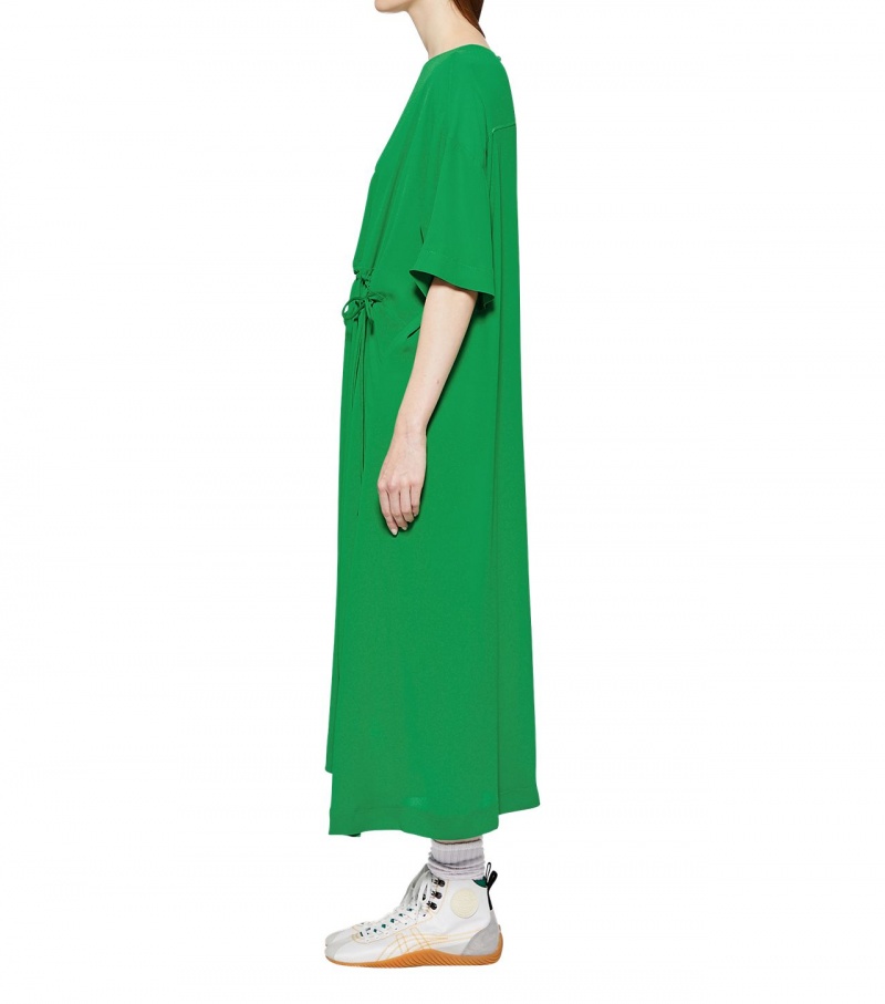 Green Onitsuka Tiger Ws Dress | 20634-OWIP