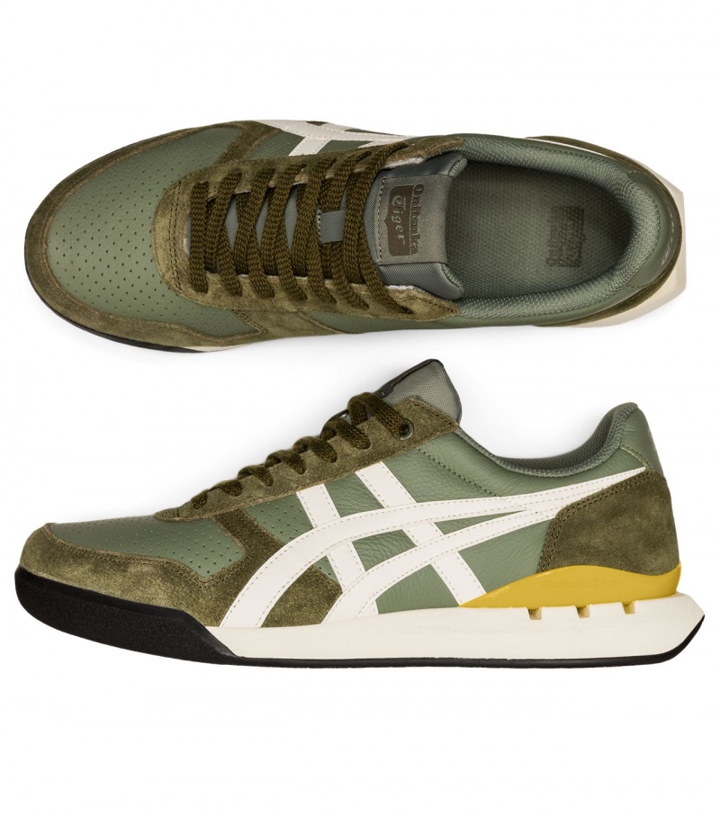 Green / Cream Onitsuka Tiger Ultimate 81 Ex | 41563-XDLA