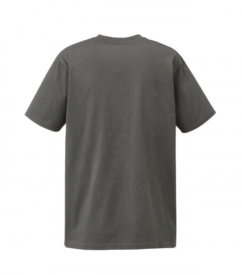 Grey Onitsuka Tiger Graphic T Shirts | 47130-MVXR