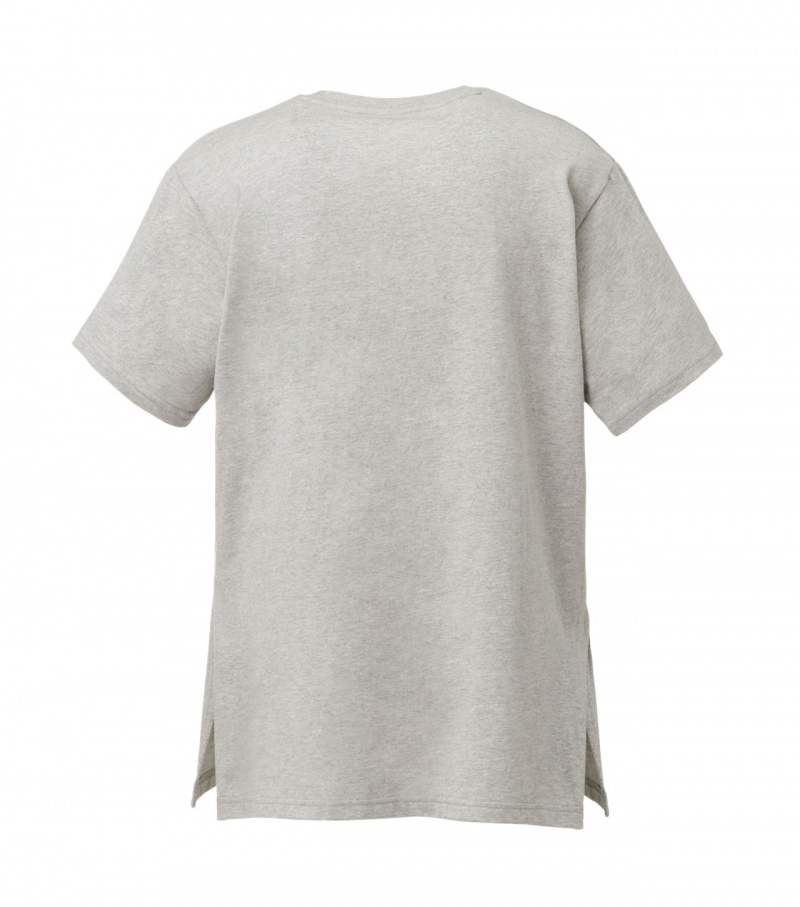 Grey Onitsuka Tiger T Shirts | 07541-YRVC