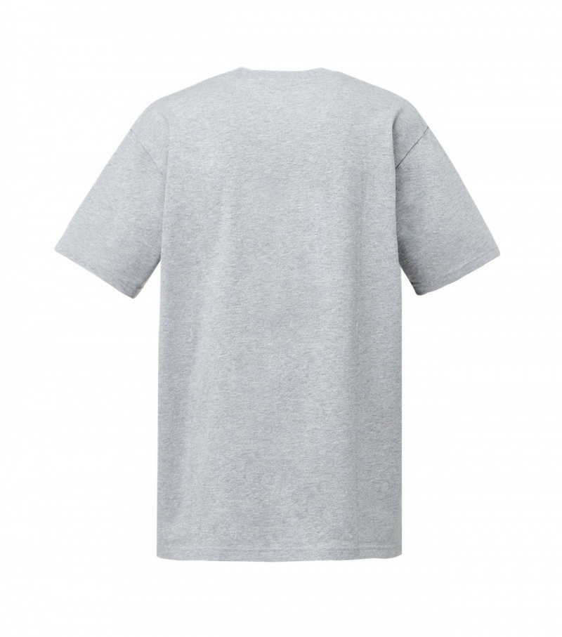 Grey Onitsuka Tiger T Shirts | 36089-XAPJ