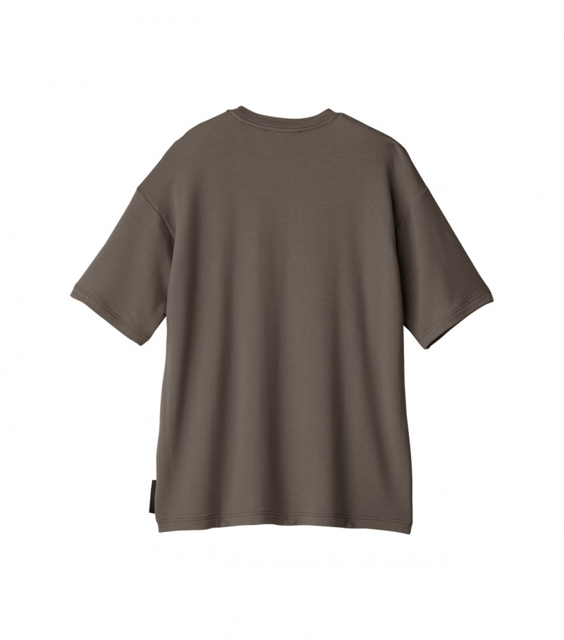 Grey Onitsuka Tiger T Shirts | 56098-AOFY