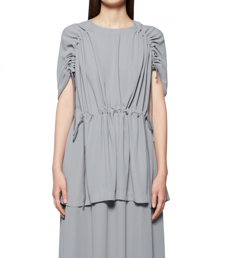 Grey Onitsuka Tiger Ws Dress | 80945-SUMX