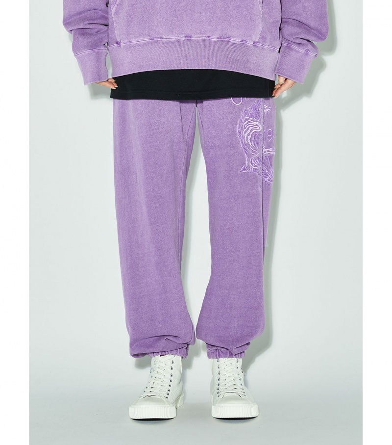 Lavender Onitsuka Tiger Sweat Pants | 24175-FNEA