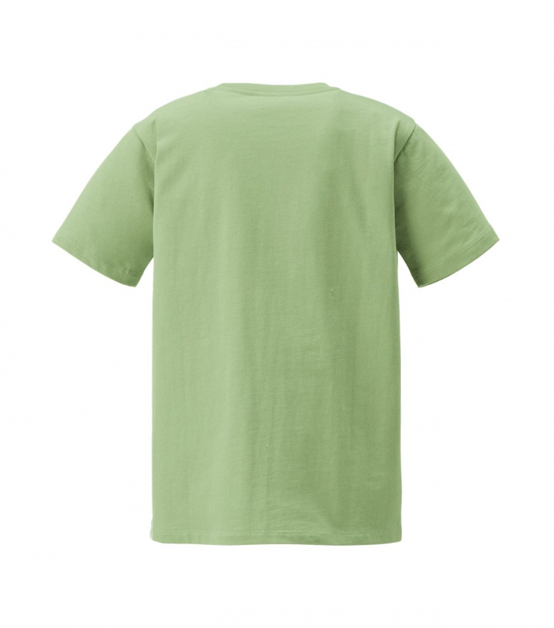 Light Green Onitsuka Tiger Graphic T Shirts | 28394-JXTE