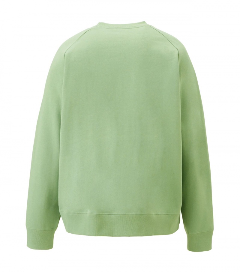 Light Green Onitsuka Tiger Sweat Tops | 03546-FTCW