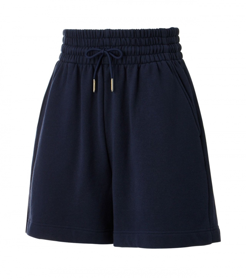 Navy Onitsuka Tiger Shorts | 21470-WFGU