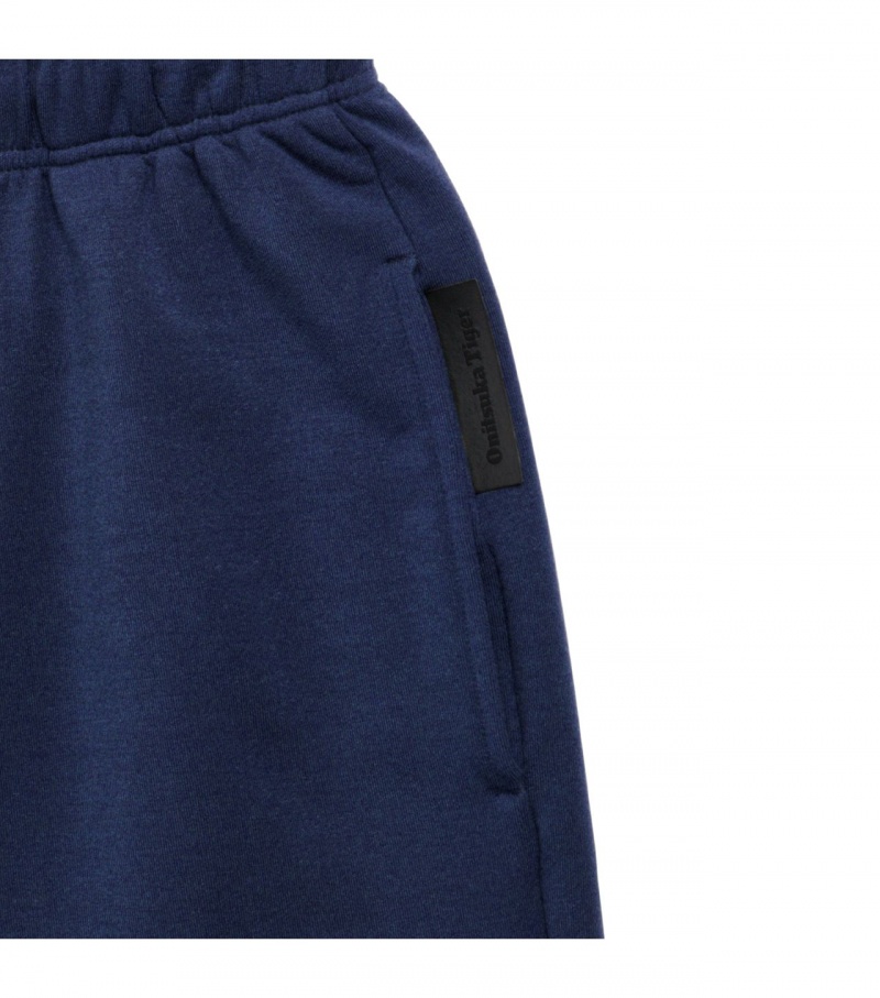 Navy Onitsuka Tiger Shorts | 60915-ATXC