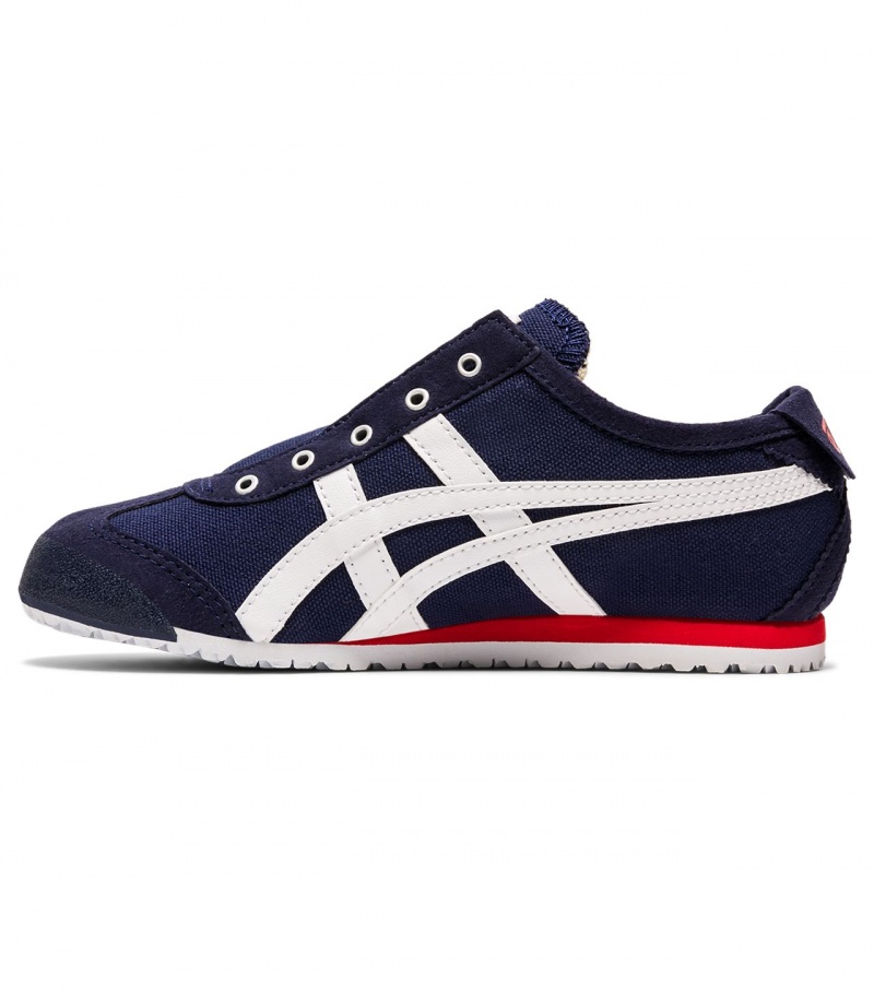 Navy / White Onitsuka Tiger Mexico 66 Slip-On | 42083-SIJF