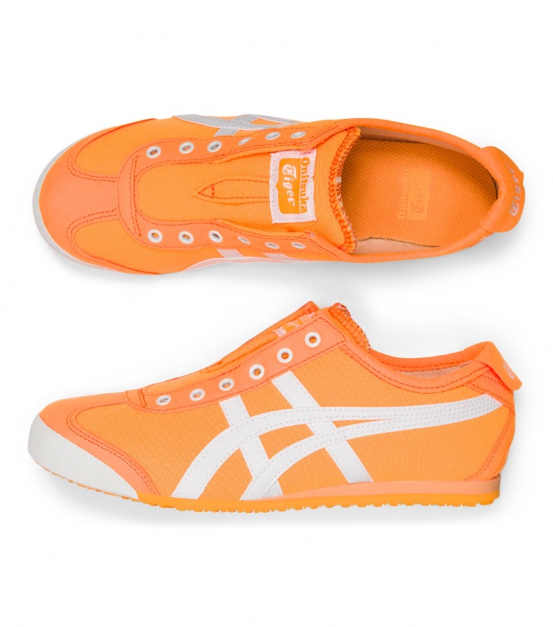 Orange / White Onitsuka Tiger Mexico 66 Slip-On | 50976-SJOI