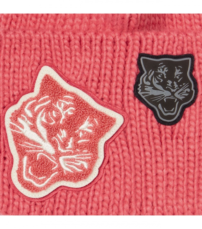 Pink Onitsuka Tiger Beanie | 71824-NEIG