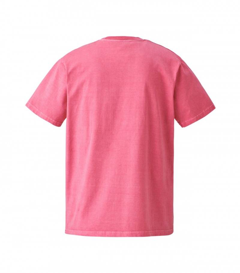 Pink Onitsuka Tiger Graphic T Shirts | 21407-THCI