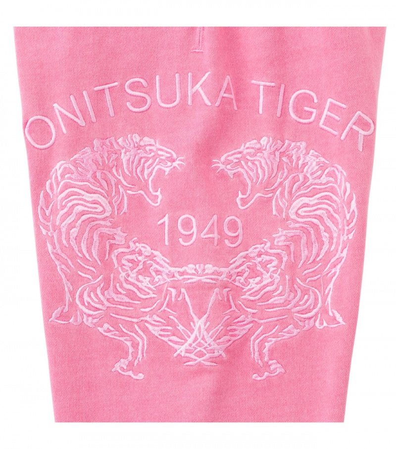 Pink Onitsuka Tiger Sweat Pants | 34981-JDPU