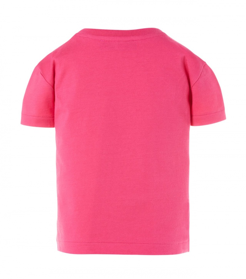 Pink Onitsuka Tiger T Shirts | 15379-UFSE