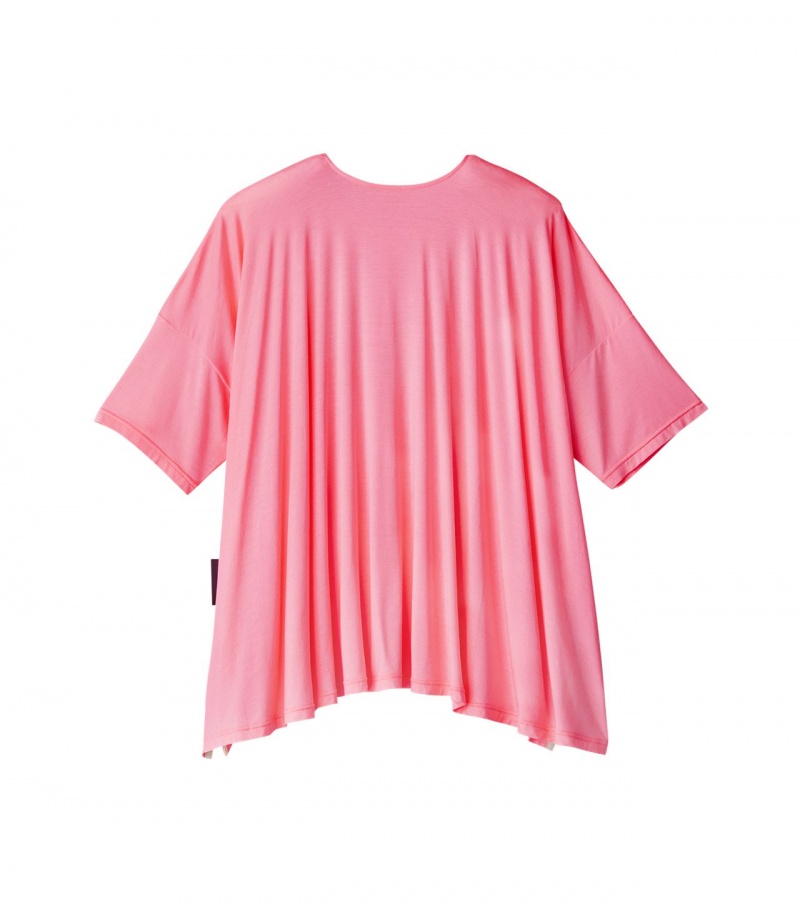 Pink Onitsuka Tiger T Shirts | 69257-QCDH