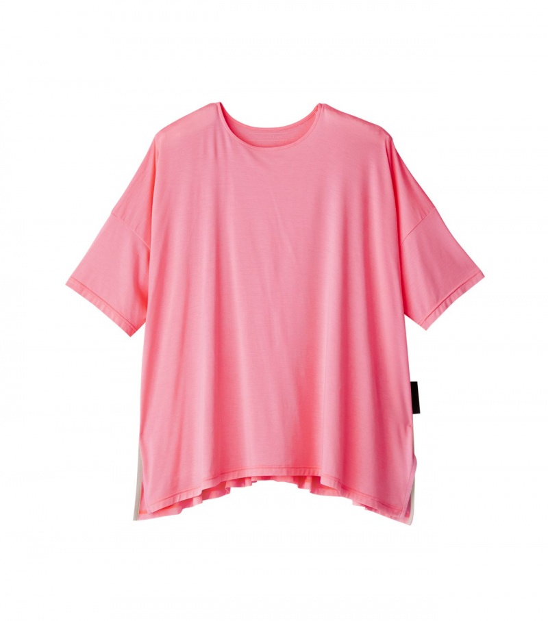 Pink Onitsuka Tiger T Shirts | 81502-ZRDB