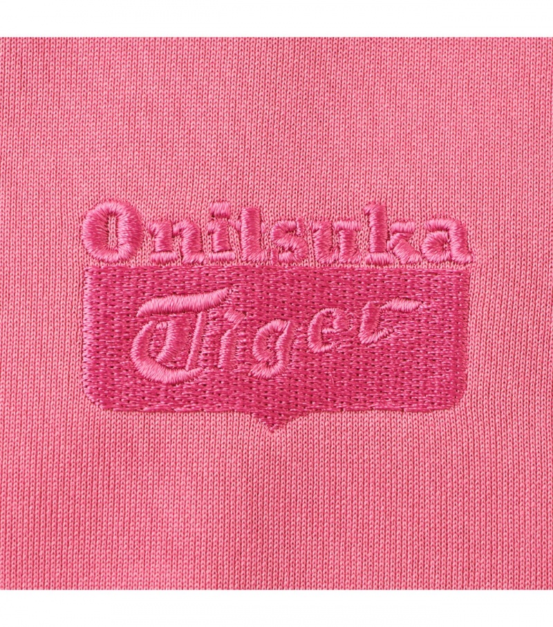 Pink Onitsuka Tiger Track Tops | 09514-XYUQ