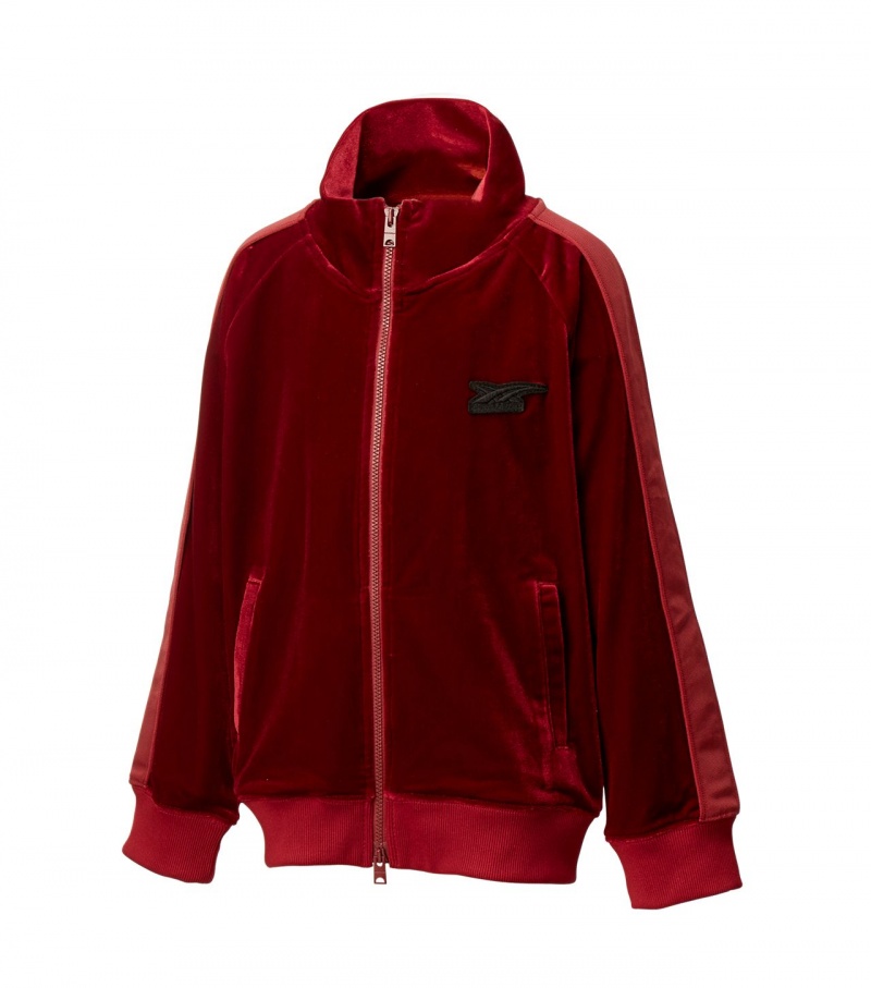 Red Onitsuka Tiger P Track Tops | 03297-YPDO