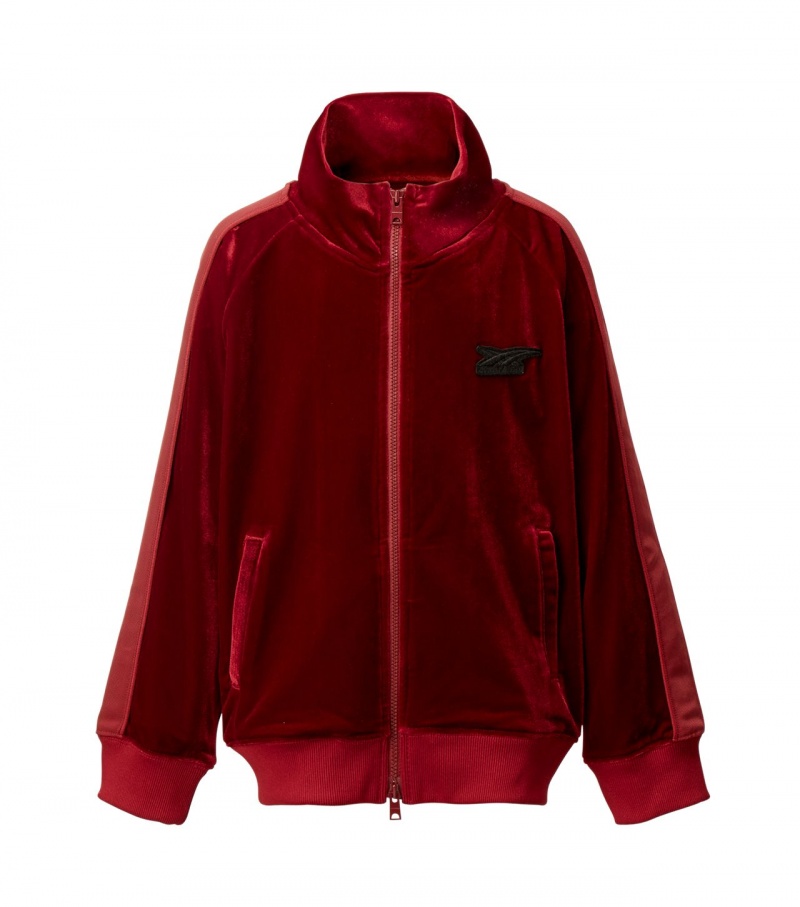 Red Onitsuka Tiger P Track Tops | 03297-YPDO